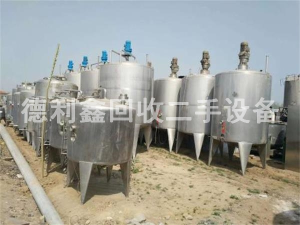 不銹鋼反應釜回收，不銹鋼設備回收